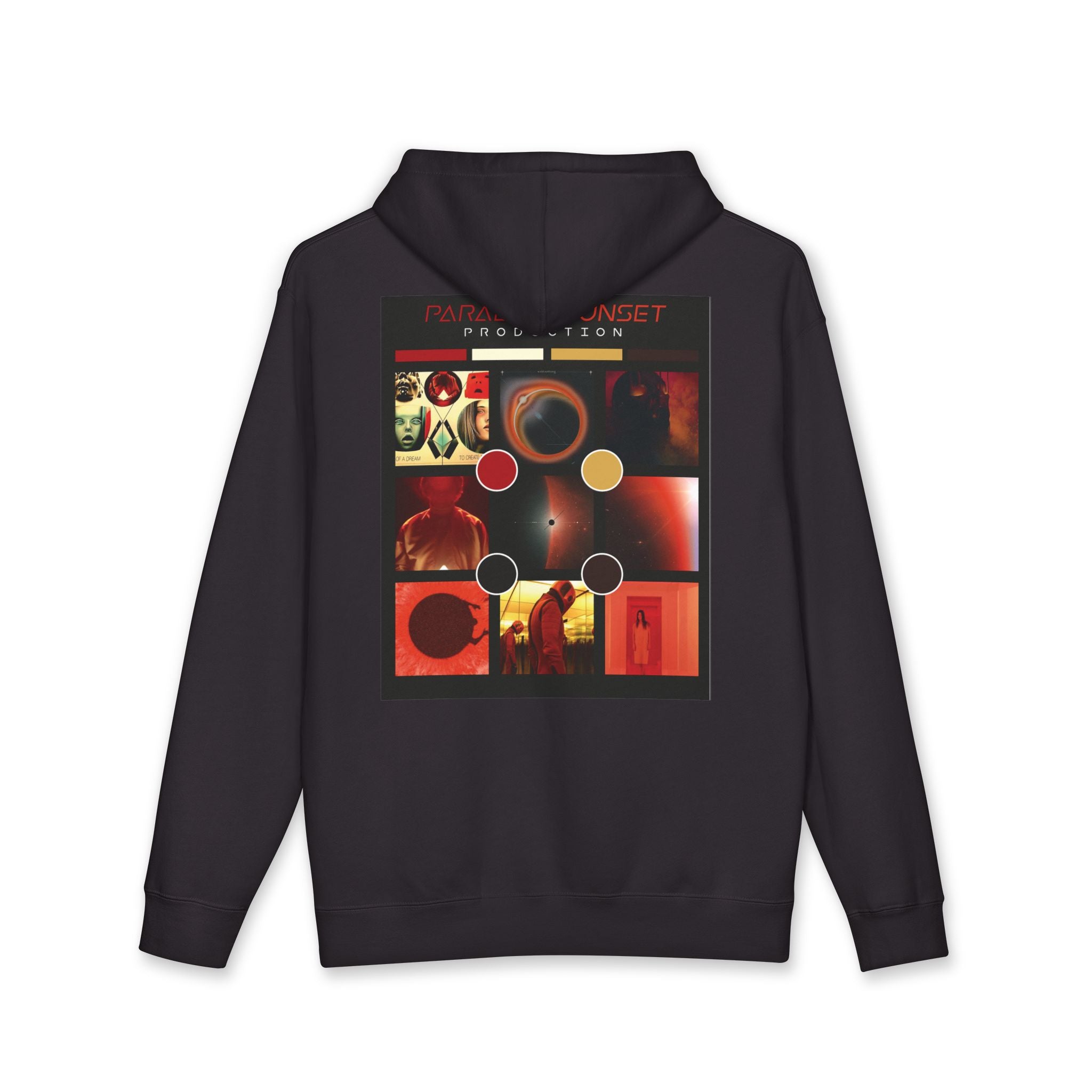 Parallel Sunset Hoodie - Inspiration board logo